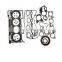 XYREPUESTOS AUTO ENGINE PARTS Repuestos al por mayor Mazda 929 V6 3.0 JE-27 DOHC 24V Full Gasket Set 18AL2-10-271