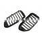 Replacement Gloss Black Grille For Bmw G30/G38 Front Bumper Grill For G30/G38 5 Series 17-IN 1 Slat Grille For Bmw G30/G31/G38