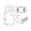 Conloon CLG-480 for 480L/day industrial ceiling dehumidifier
