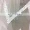 Hot selling embroidery wave design voile curtain for hoom