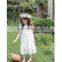Girls' Dress 2020 Summer Cotton Ruffles Hollow Vest Clothes Dress