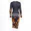 Flame Print Long Sleeved Woman Dress Robe Femme Dresses Flame Casual Dresses Women