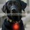 Manufacturer wholesale multi-colors plastic round cat pet dog led light ball tag
