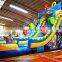 Outdoor Playground Candy Theme Blow Up Water Slides Pool For Children Amusement Park