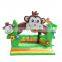 Inflatable Bouncy Jumping Castles Playground Bouncer Kids Air Jumper Monkey Castle For Party Rentals