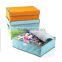 Hight quality plastic storage container/ storage box with cover for socks household