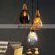 Nordic Glass Pendant Light For Living Room Water Drop Shape Hanging Lamp