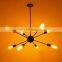 Vintage Satellite Pendant Light E27 Multi Headed Spider Lamp Fixture
