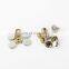 Custom flat fastener double press snap metal button for clothes