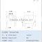terminal metal parts with solder pins AO-15-4J-N1 Rated Current 80A