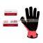HANDLANDY red nubuck Vibration-Resistant Work touchscreen car repair hand gloves for forklift