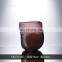 Nordic Home Decor Creative Luxury Red Cylinder Vase Flower Glass Set Wholesale