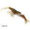 Wholesale joined prawn lure 10.5cm5g artificial fish lure soft baits fishing shrimp bait