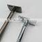 Men shaving matte black stainless steel Double Edge Razors Adjustable Safety Razor