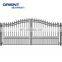 Laser Cut Custom Fabrication Aluminum Powder Coated Gate Designs Metal Sliding Garden Fence Gate factory