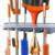 Kitchen Tool Organizer Closet Organizer Wall Mounted Storage Rack Bathroom Mop Magic Hanger Broom Holder