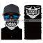 Wholesale Quality Multifunctional Seamless skull face scarf Headwear Tube Bandana