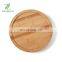 Wholesale 10-Inch Bamboo Turntable Kitchen Spice Storage Rack Swivel Serving Tray Pizza Cutting Board