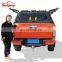 pickup truck canopy Steel Hard top Topper Camper Truck Canopy for mazda bt50  with led light and top rack