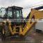 90% new backhoe loader cacterpillar 420F2 for sale, CAT 420F backhoe loader made in USA