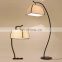 Custom Wholesale Nordic Style Fabric Floor Lamp Designer Living Room Bedroom Floor LED Lamp