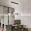 Modern Design Simple Luxury Pendant Lamp Glass Metal Chandelier for Hotel Decoration Ceiling Lighting
