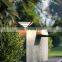 High Quality Outdoor Waterproof High Lumen Good Brightness Decoration Post Pillar Lamp Led Solar Garden Light