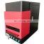 Full closed cover JPT Raycus 30w 50w fiber laser marking machine