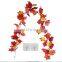 Wedding Event Christmas Halloween Outdoor Decorations Indoor Thanksgiving Autumn Maple Leaf Garland Fall Decor Hanging
