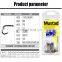 MUSTAD 10827NP Strong fishing hooks strong high quality stainless steel fishing hook