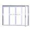 German hardware thermal break aluminum double glass folding door/bifolding door