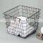 household Metal Basket with handle for sundries