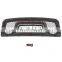 2009 2013 custom 3 pieces led lights honeycomb black front grille fit for dodge ram 1500