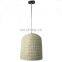 Vietnam natural Pendant Large White Seagrass Lampshade With Plastic String new arrival Vietnam Manufacturer