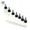 4Oz 6Oz 8Oz Blue White Green Pet Plastic Easy Squeeze Bottles With Twist Top Caps For Hair Oil