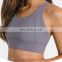 New Sexy Adjustable Cross Back Straps Bra Top Women Gym Fitness Training Wear Yoga Clothing Ladies Running Exercise Sportswear