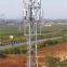 Communication Self supporting Steel Tube tower 3 legd self supporting tower