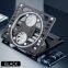 Portable Adjustable Heat Dissipation Laptop Holder Cooling Stand Pad Desktop Cooler with Double Fans