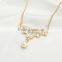 2016 Fashion Long Chain Necklace Designs Pearl Pendant Necklace