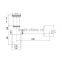 New sanitary ware basin accessories bottle trap chrome plated brass waste sink siphon(J281-A)