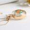 DIY Wishing Bottle transparency Crystal glass locket necklace