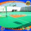 plastic outdoor basketball court floor