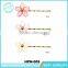 Fancy Polymer Hair Pins Clay Blonde Flower Shape Hair Nickel Free Sakura Bobby Pin For Girls
