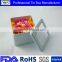 square tin window box for candy package