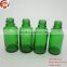 green 30ml personal care e liquid glass bottles