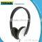 3.5mm music LED earphone headphones headset with MIC Strong Bass Earbuds On-Ear Headset with detachable cable