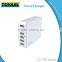 Portable International Travel Adapter with 5V 9A 6 USB Ports Output