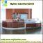 Wooden commercial restaurant bar counter design for sale.