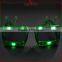 Laura Fairy Wenzhou Cute Kid'S Crazy Party Funny Green TV Shaped LED Sunglasses