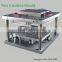 Aluminum foil food container 2 cavities mould for aluminum foil food container
